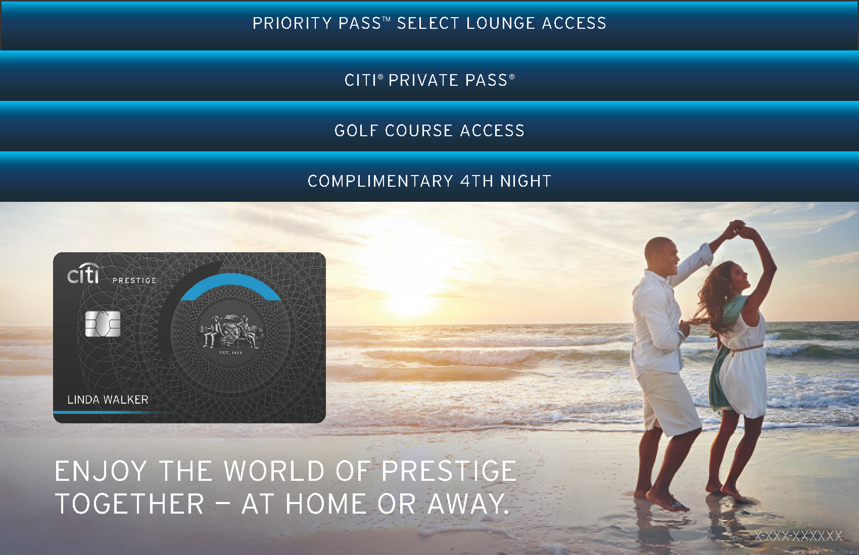 Citi Prestige Booklet — page 1