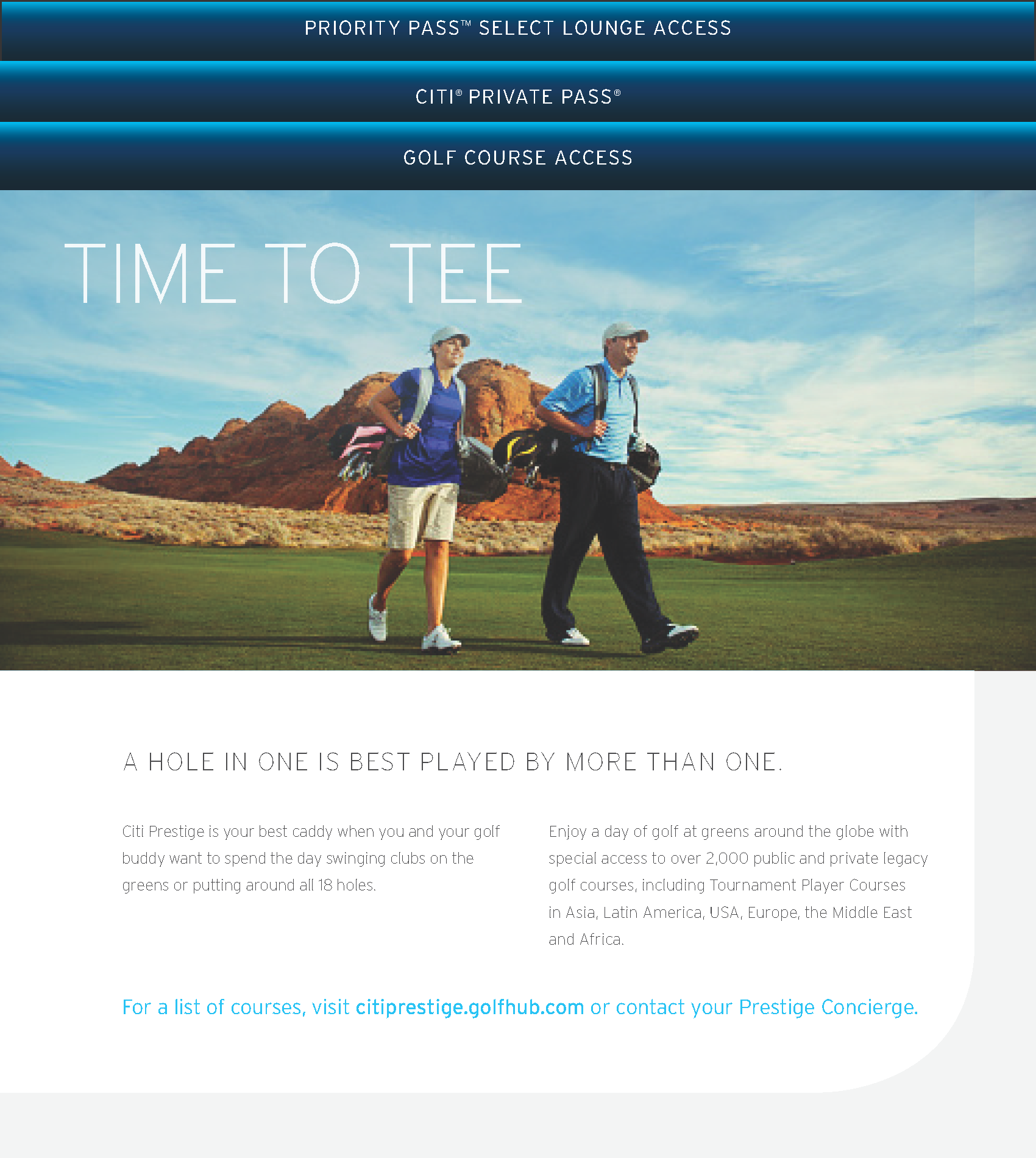 Citi Prestige Booklet — page 3