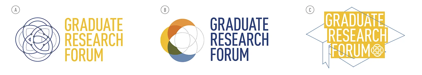 The Graduate Research Forum — logo 1