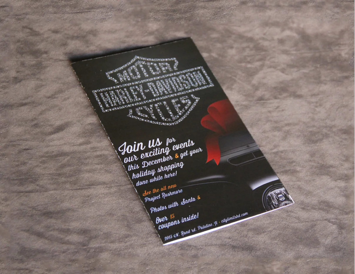 Harley-Davidson — brochure cover